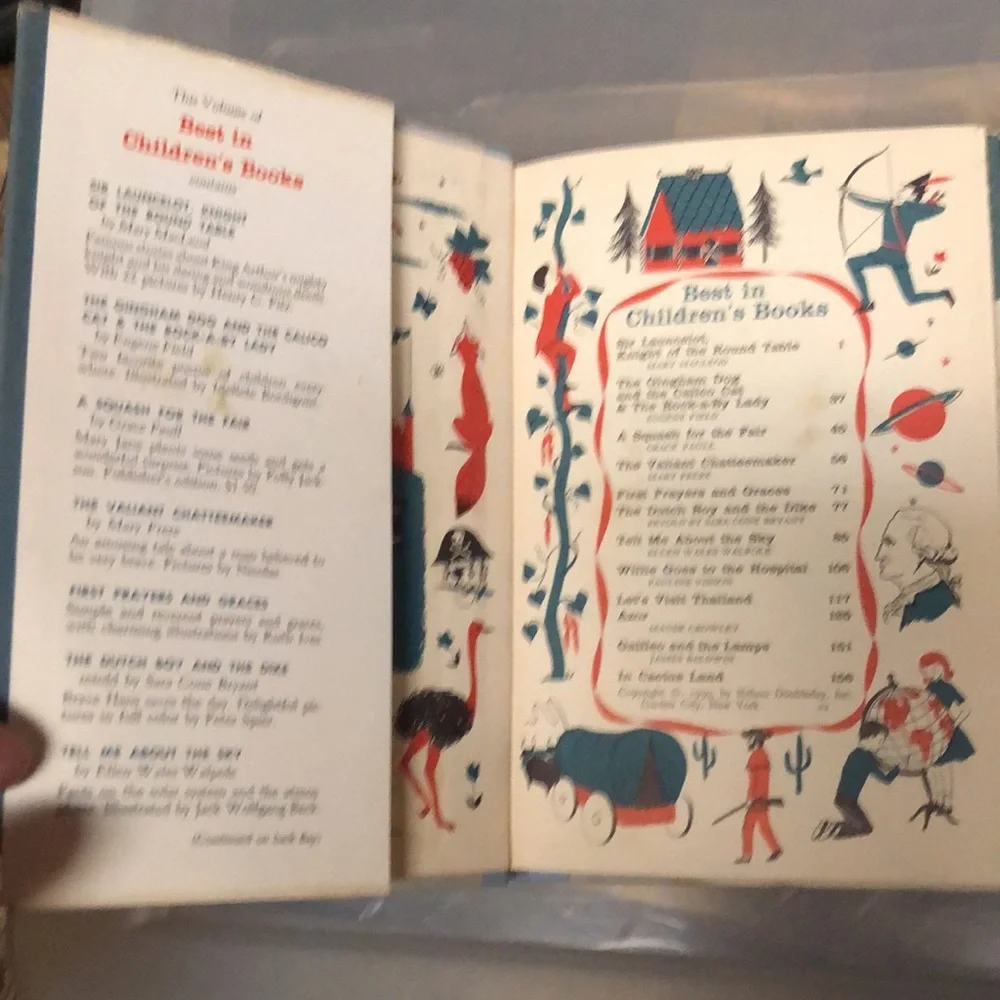 Vintage 1959-‘60. Best in Children’s Books. Lot of 3. Timeless Tales. - Picture 2 of 5
